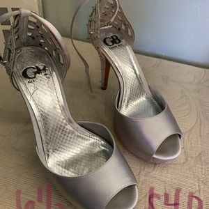 Silver gorgeous party shoes